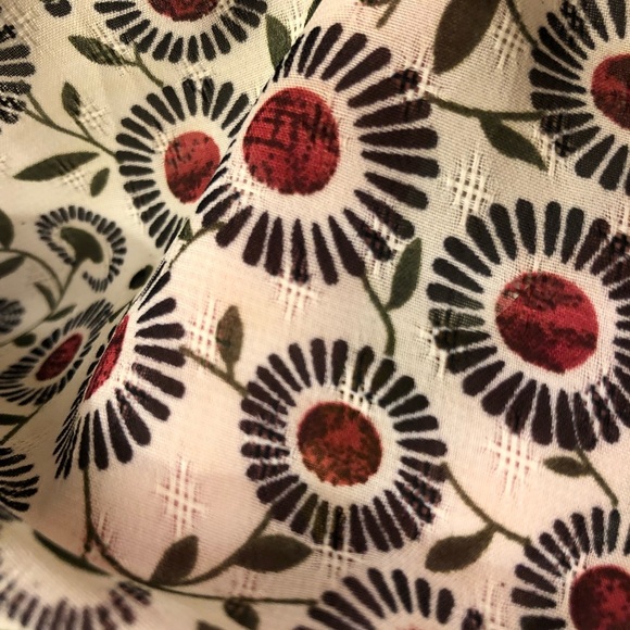 NWT Treeka split neck blouse M Stichfix - Picture 7 of 10